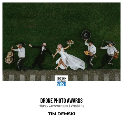 Podwójne złoto w Sienie: fotograf ślubny Tim Demski z dwoma pierwszymi miejscami na Siena Awards 2026